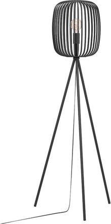 Eglo Romazzina Contemporary Caged Tripod Floor Lamp