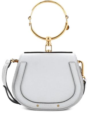 Chloé Nile Leather Small crossbody bag - Blu