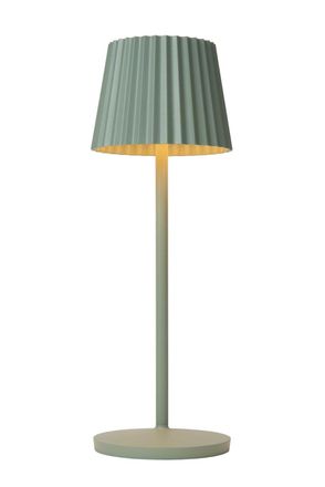Lucide L&aacute;mpara de mesa de pvc con 1 led integrado, verde