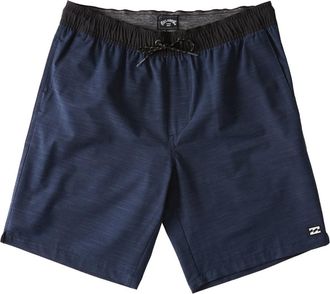 Billabong Mens Crossfire Elastic Walkshorts Navy