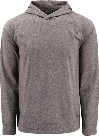 Cutter & Buck Adapt Knit Recycled Mens Heathered Hooded Pullover