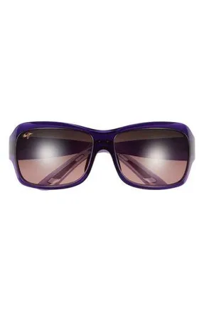 Maui Jim Square Sunglasses in Purple Purple Rose at Nordstrom Rack