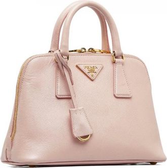 Prada Pink Saffiano Leather Promenade