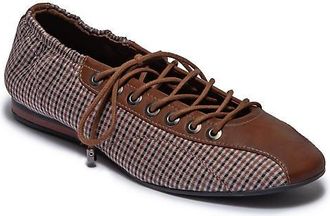 Bernardo Billie Lace-Up Ballet Flats