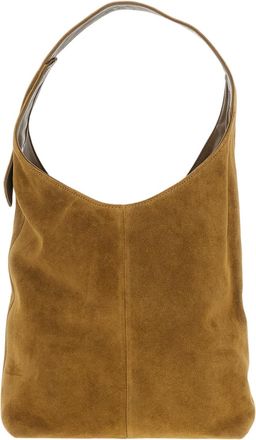 Maeden Soft Suede Monday Bag With Magnetic Closure And Single Handle