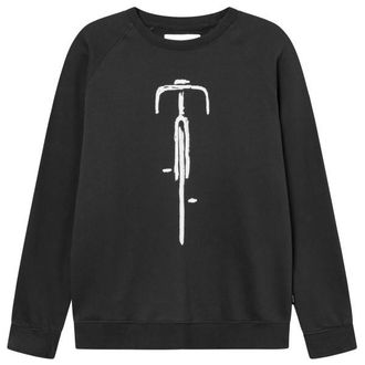 Dedicated Sweatshirt Malmoe Bike Front Pullover f&uuml;r Herren | schwarz