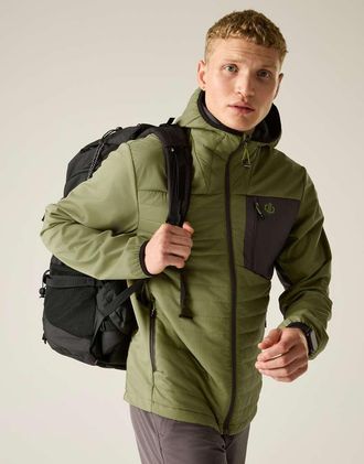 Dare 2B Giacca softshell da montagna antivento color boa/magnete-Neutro