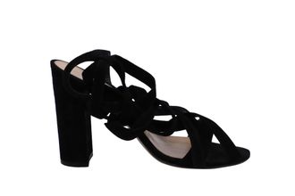 Gianvito Rossi Gianvito Rossi Netley Mews Hakken Sandalen in Zwart Su&egrave;de