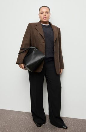 Mango Mariano Sweater in Charcoal at Nordstrom, Size X-Small