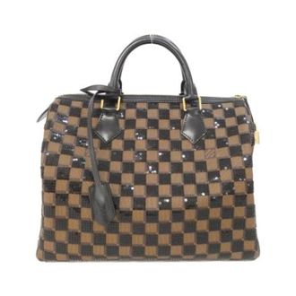 Louis Vuitton Pre-owned Boston Bag - Dames - Pre-owned - Bruin - Maat: ONE Size