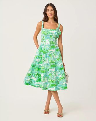 Lilly Pulitzer Nelly Stretch Midi Dress
