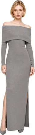 Kocca Dames, Jurken, Grijs, Maat: XL