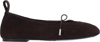 Alohas Brown Rosalind Suede Flats