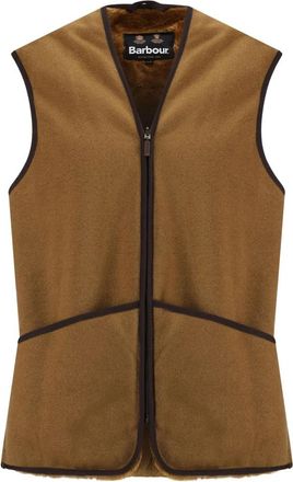 Barbour Warm Pile Waistcoat Zip - Heren - Bodywarmers - Bruin - XL - Jassen