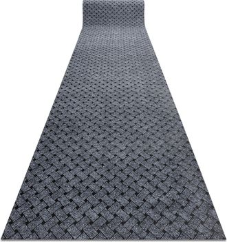 RugsX Rugsx - Corredor - Alfombrilla Antideslizante 100 Cm Vectra 902 Exterior, Interior Gris Claro Grey 100x290 Cm