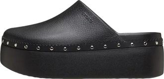 Crocs (WMNS) Crocs Dylan Platform Studded Clog Black 212355-001