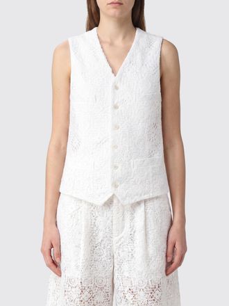 Comme Des Gar&ccedil;ons Gilet sartoriale in macram&egrave;