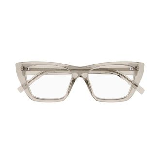 Saint Laurent Acetate Eyeglasses - Beige