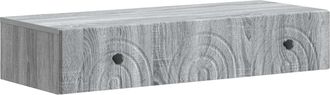 vidaXL Mesa Lateral Montada En La Pared 87,5 X 34,5 X 17 Cm Vidaxl
