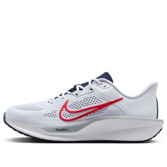 Nike Quest 6 White University Red Obsidian FD6033-107