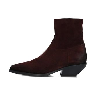 Elena Iachi Tronchetto Scamosciato Croc - Dames - Schoenen - Bruin - Maat: 37 EU Leer