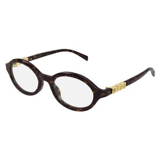 Gucci Round Optical Frame - unisex - Accessoires - Bruin - Maat: 51 MM