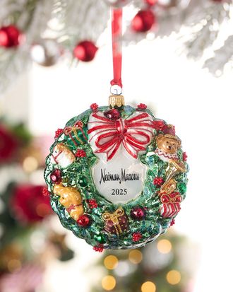 Neiman Marcus 2025 Toy Wreath Christmas Ornament