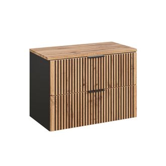 Petits Meubles Mueble bajo lavabo 80cm encimera tableros de melamina y mdf madera