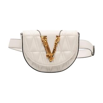 Versace Pre-owned Belt Bags, female, White, Size: ONE SIZE Pre-owned Belt Bag
