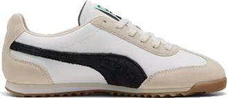 Puma Retro Wit & Zwarte Sneakers - Heren - Sneakers - Wit - 45 EU - Leer - Schoenen