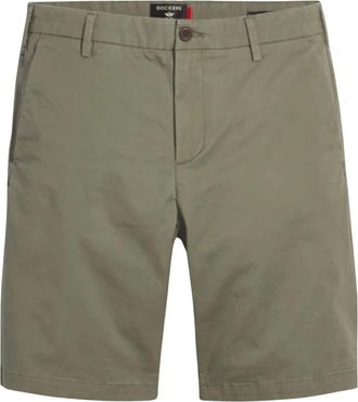 Dockers Moderne Chino Bermuda Shorts - Heren - Korte Broeken - Groen - W29 - Katoen - Korte Broeken