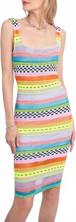 Black Halo Inka Sheath Dress In Passion Punch