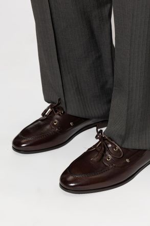 Bally Plume Loafers, Mens, Burgundy