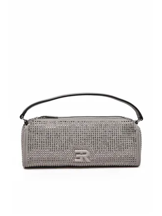 Ermanno Scervino Verly Rhinestone-Embellished Handbag With Chain Detail