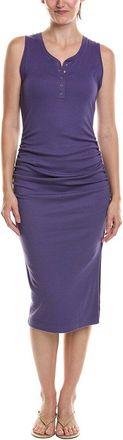 Michael Stars Samira Tank Henley Midi Dress