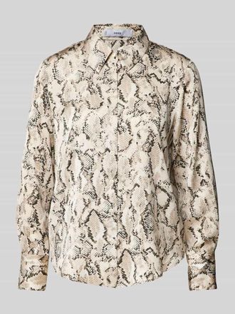 Mango Hemdbluse mit Knopfleiste Modell IDEALE in Beige, Gr&ouml;&szlig;e XS