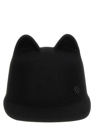 Maison Michel Black Jamie hat
