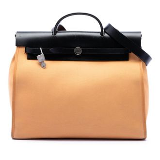 Herm&egrave;s Pre-owned Hermes Toile Herbag Zip 39 Ladies BJQLU1KZII1C36BU
