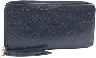 Louis Vuitton Pre-owned Wallets, female, Black, Size: ONE SIZE Pre-owned Canvas Wallet