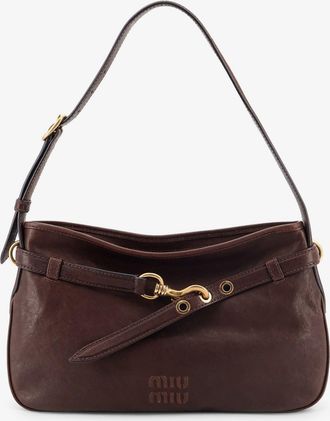 Miu Miu Borsa a spalla Aventure in pelle - MIU MIU - gender_Woman