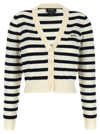 カーディガン A.P.C - A.P.C. scallop cotton knit cardigan. Manon cardigan | A.P.C.