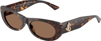 Jimmy Choo London JC5038BU 500273 Womens Sunglasses Tortoiseshell Size 54