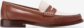 Cole Haan Womens Lana Lux Remastered Penny Loafers - Brown Size 5.5