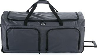 Izod Capri 36 Inch Large Softside Rolling Duffel Bag with Telescopic Handle
