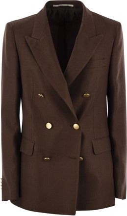 Tagliatore Paris - Linen Double-Breasted Blazer