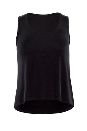 Winshape Tanktop WINSHAPE BAMT001, Damen, Gr. XXL, schwarz, 95% Viskose, 5% Elasthan, Rundhals, Tops Tanktop, atmungsaktives Bambusgewebe