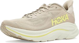 Hoka One One Clifton 10 Mens Shoes Raw Linen/Stone : 10.5 D - Medium, Synthetic