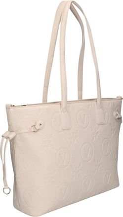 Valentino Tassen, Dames, Beige, ONE Size, Leer, Samba Re Tote