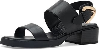 Aerosoles Dantay Womens Wedge Shoes Black Faux Soft Nappa : 6.5 B - Medium, Faux Leather