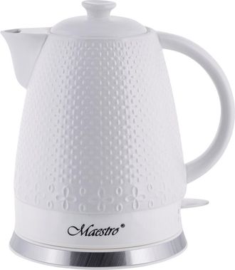 Maestro Mr-073 Electric Kettle 1.2 L 1200 W White